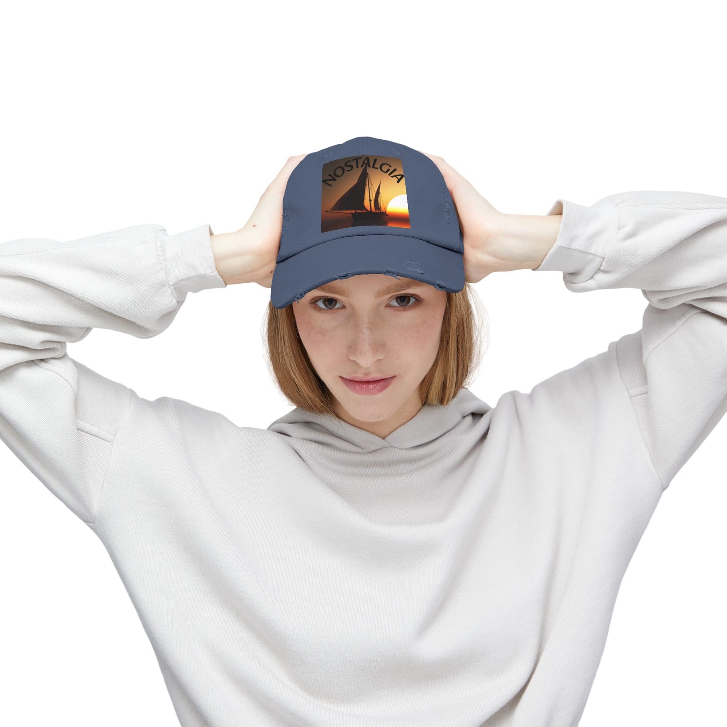 Unisex Distressed Cap