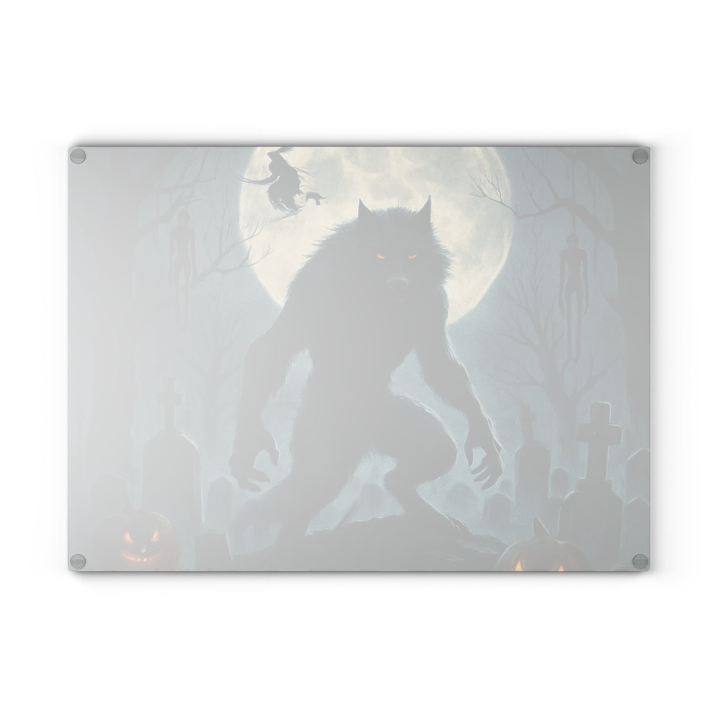 HALLOWEEN Glass Cutting Board