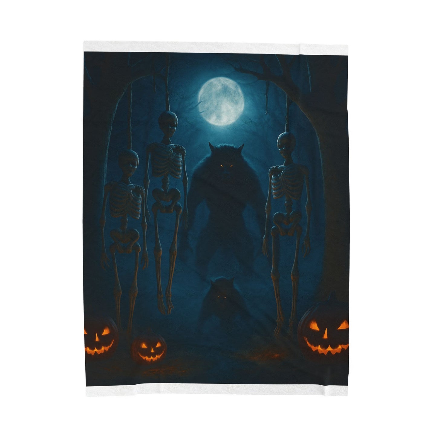 HALLOWEEN Velveteen Plush Blanket