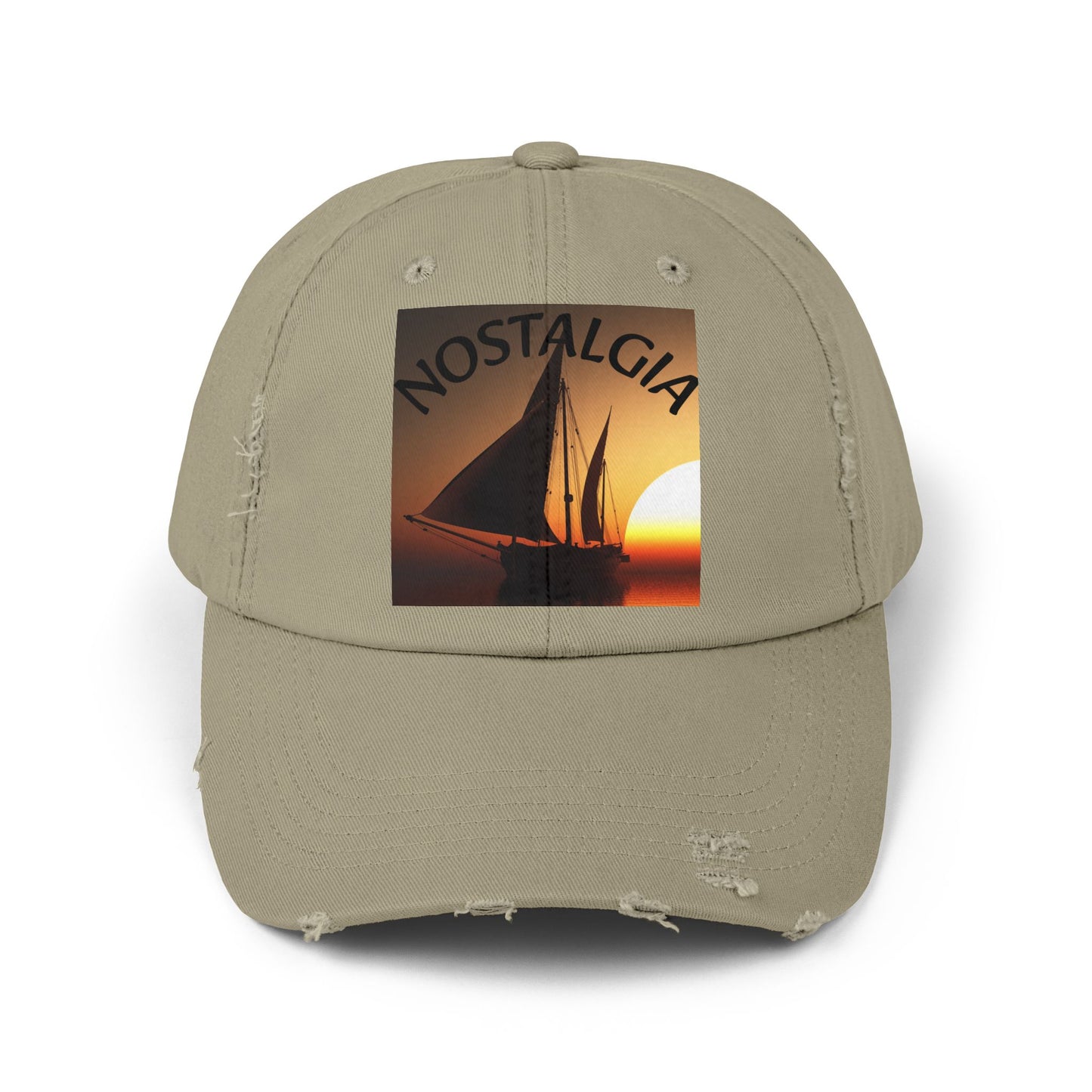 Unisex Distressed Cap