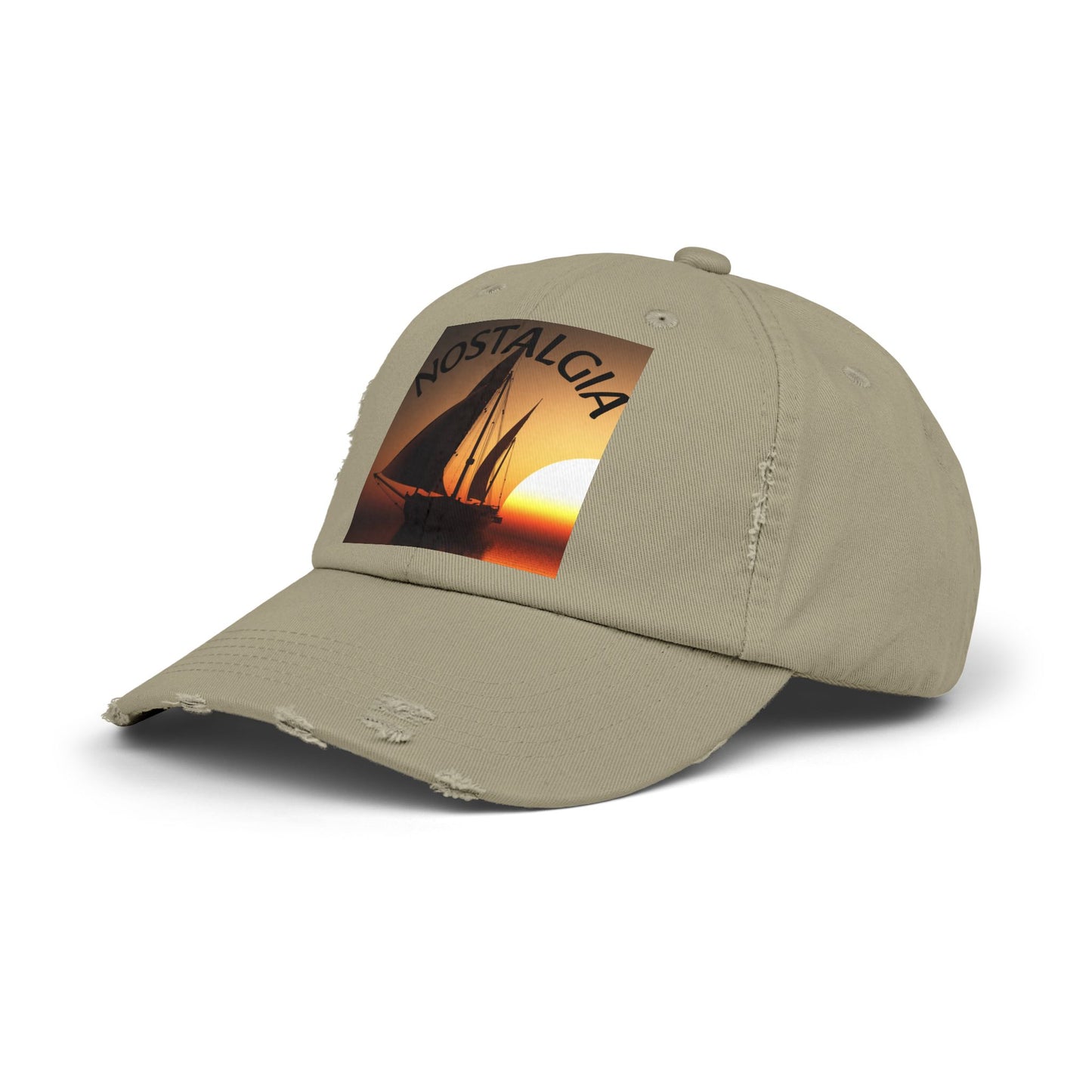 Unisex Distressed Cap