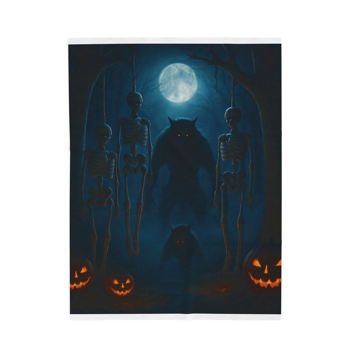 HALLOWEEN Velveteen Plush Blanket