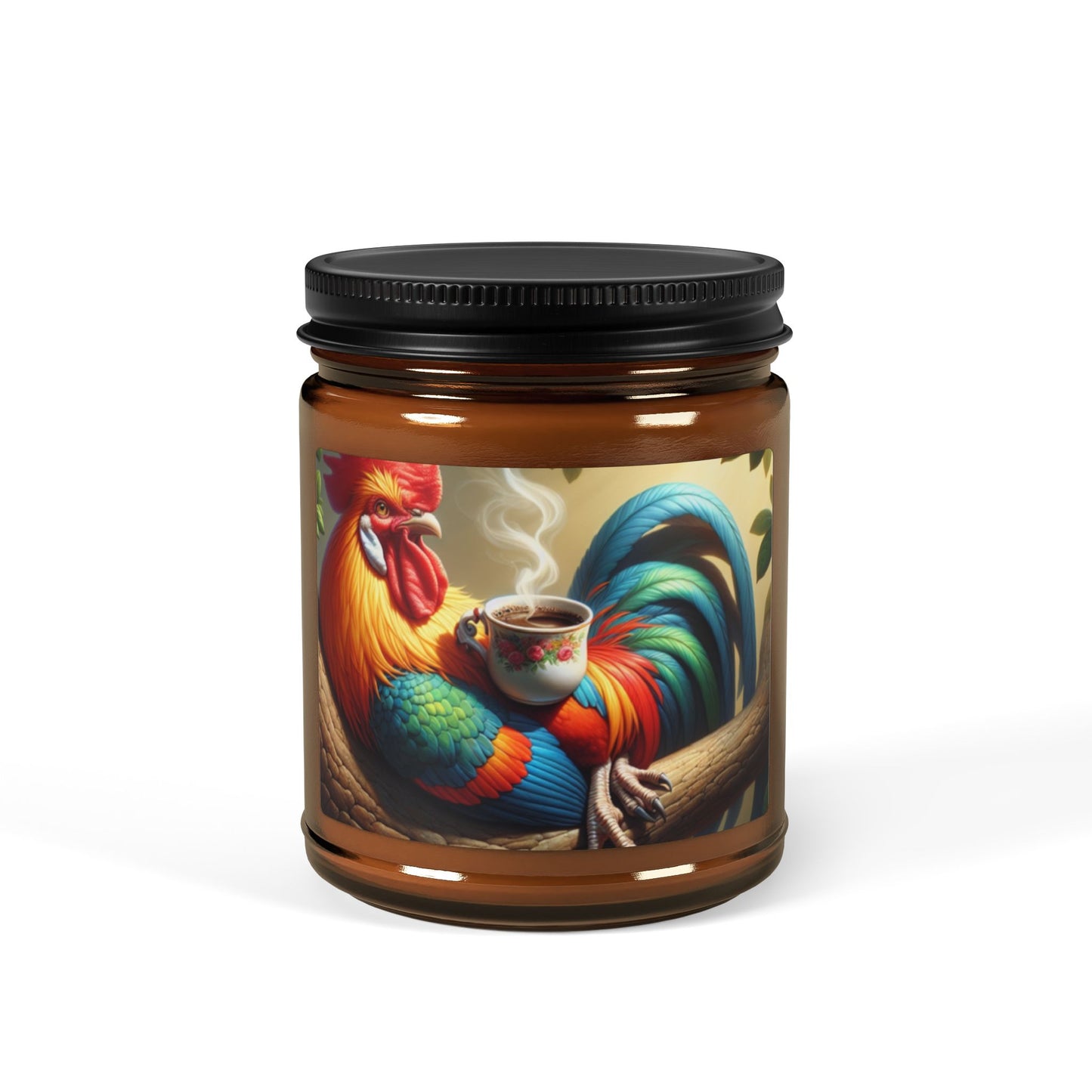 rooster candle