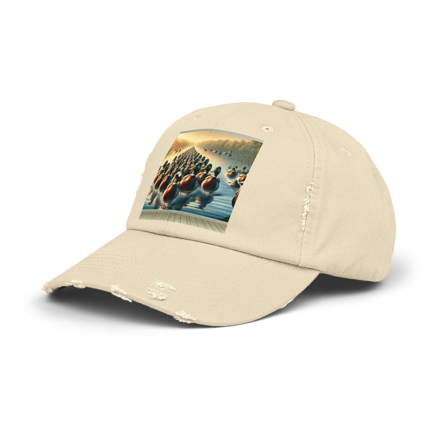 Unisex Distressed Cap