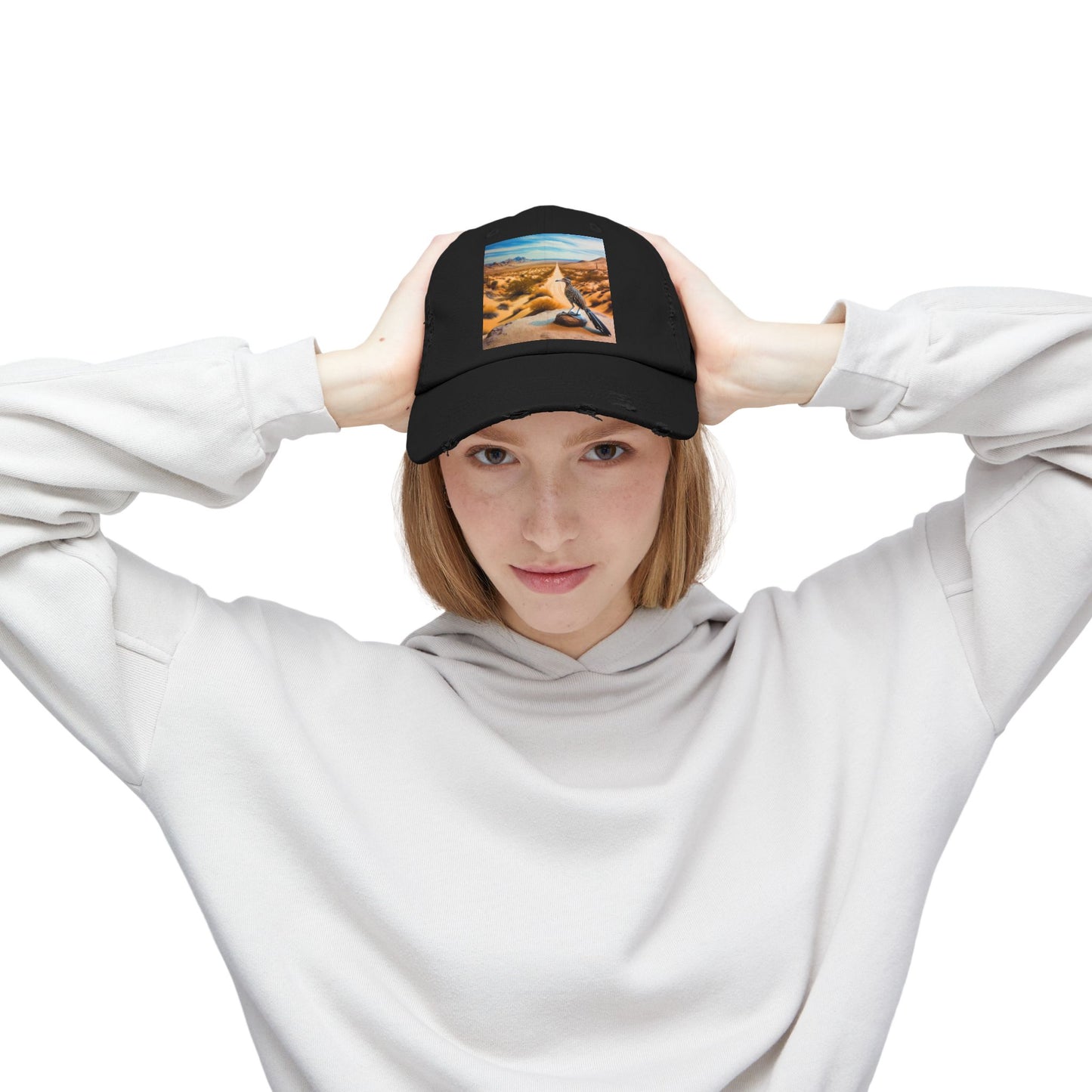 Unisex Distressed Cap