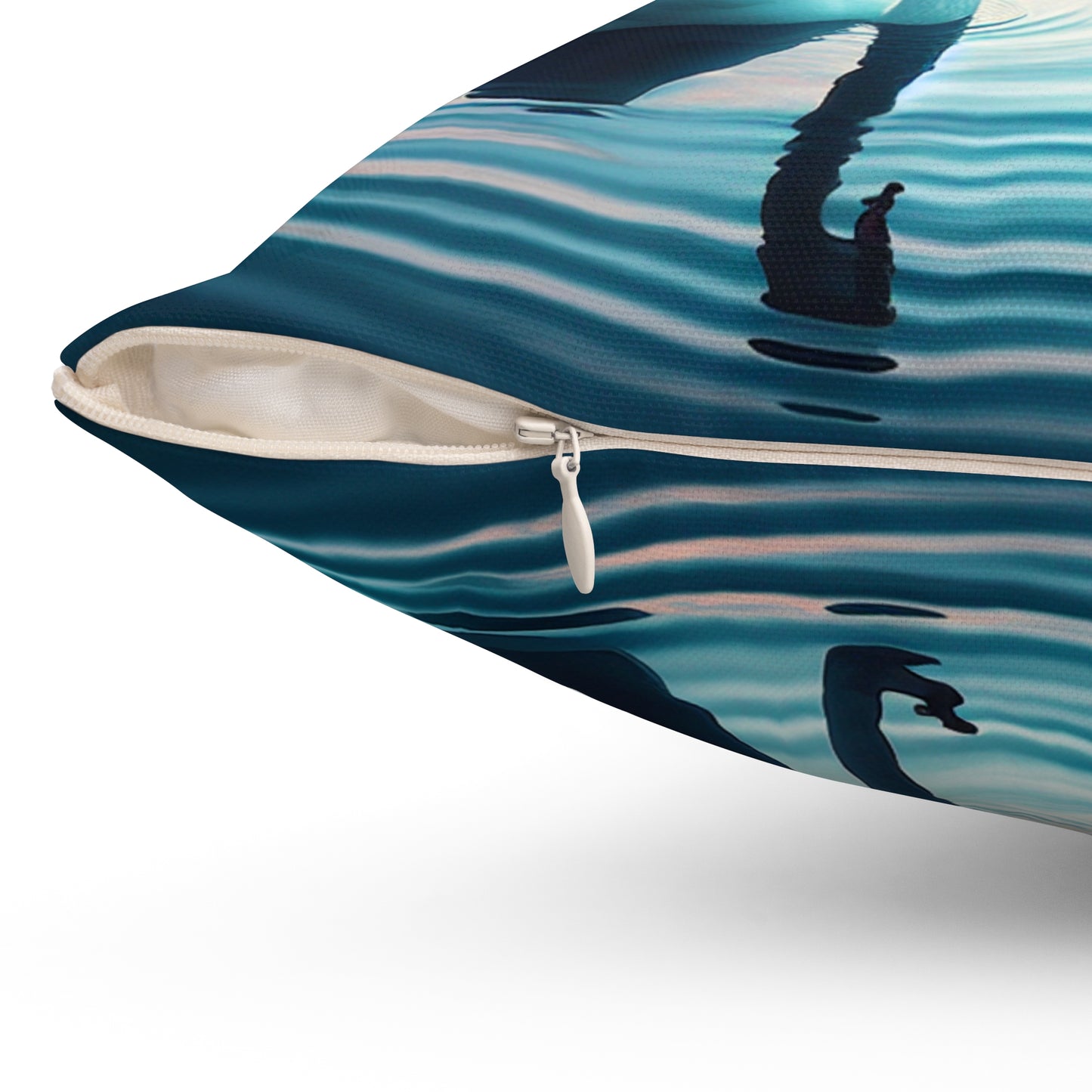 Spun Polyester Square Pillow