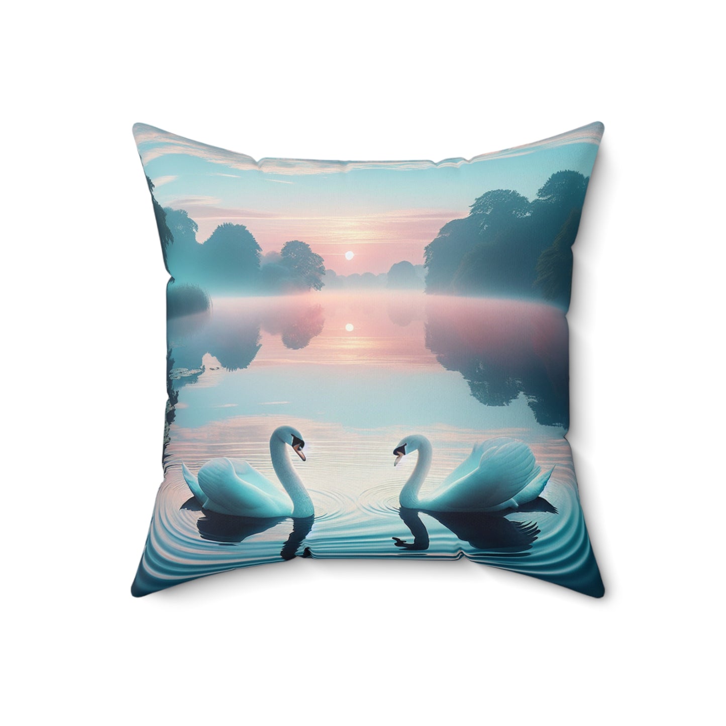 Spun Polyester Square Pillow