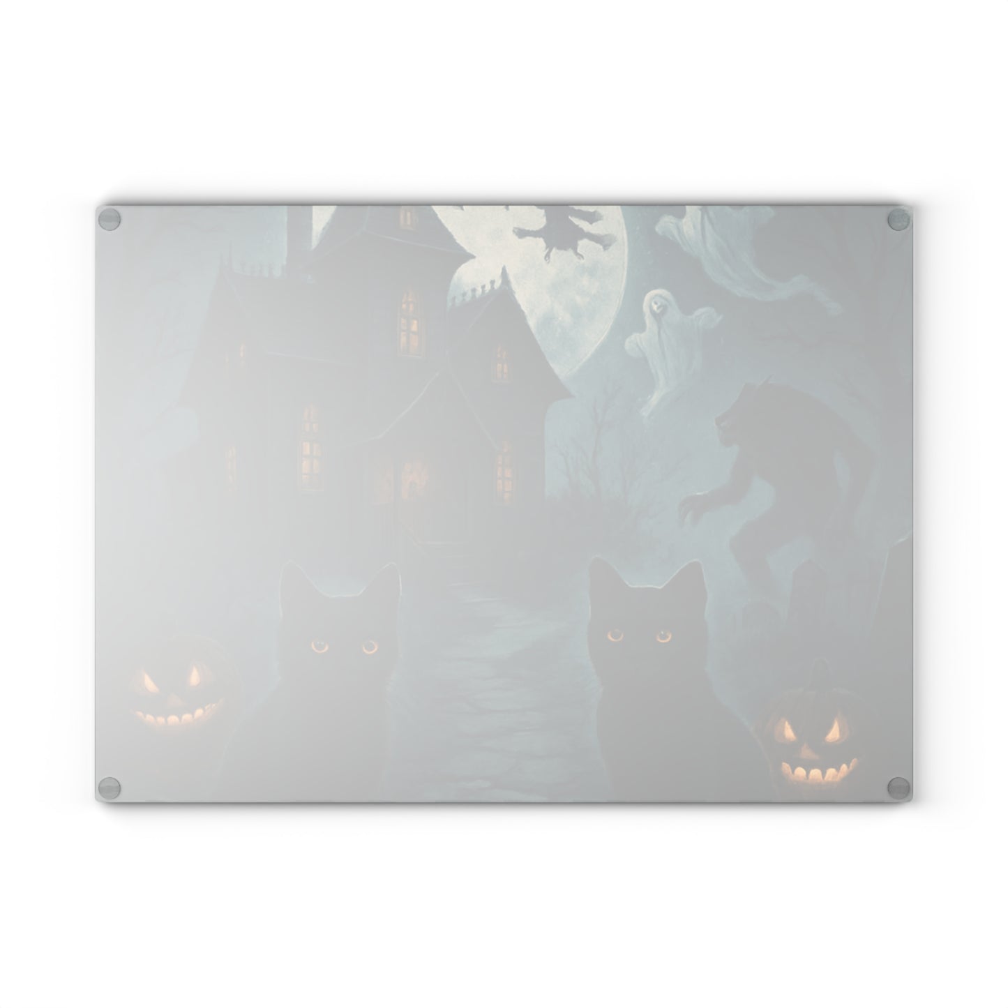 HALLOWEEN Glass Cutting Board