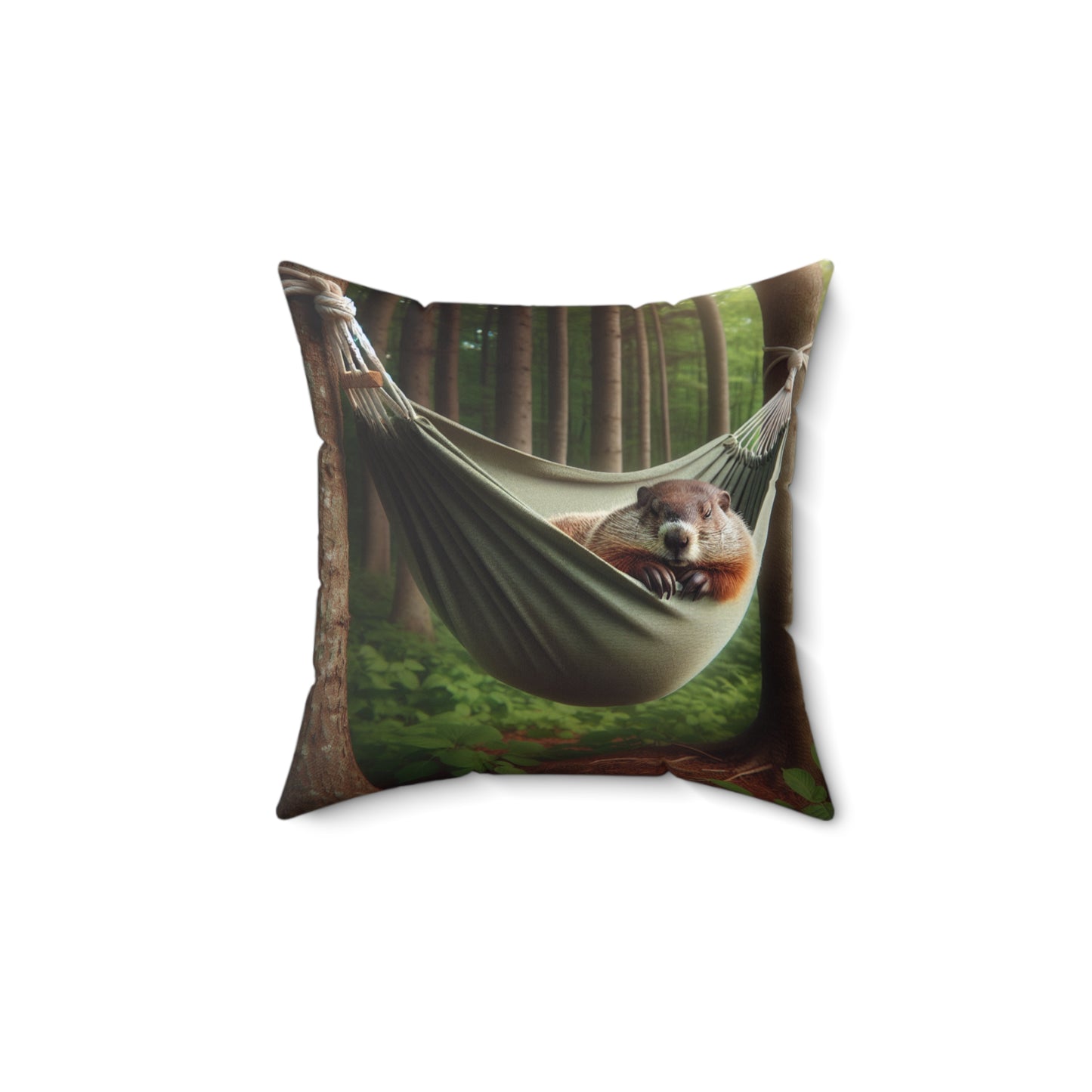 Spun Polyester Square Pillow