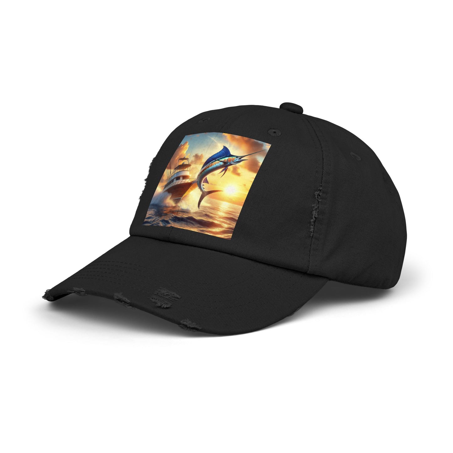 Unisex Distressed Cap