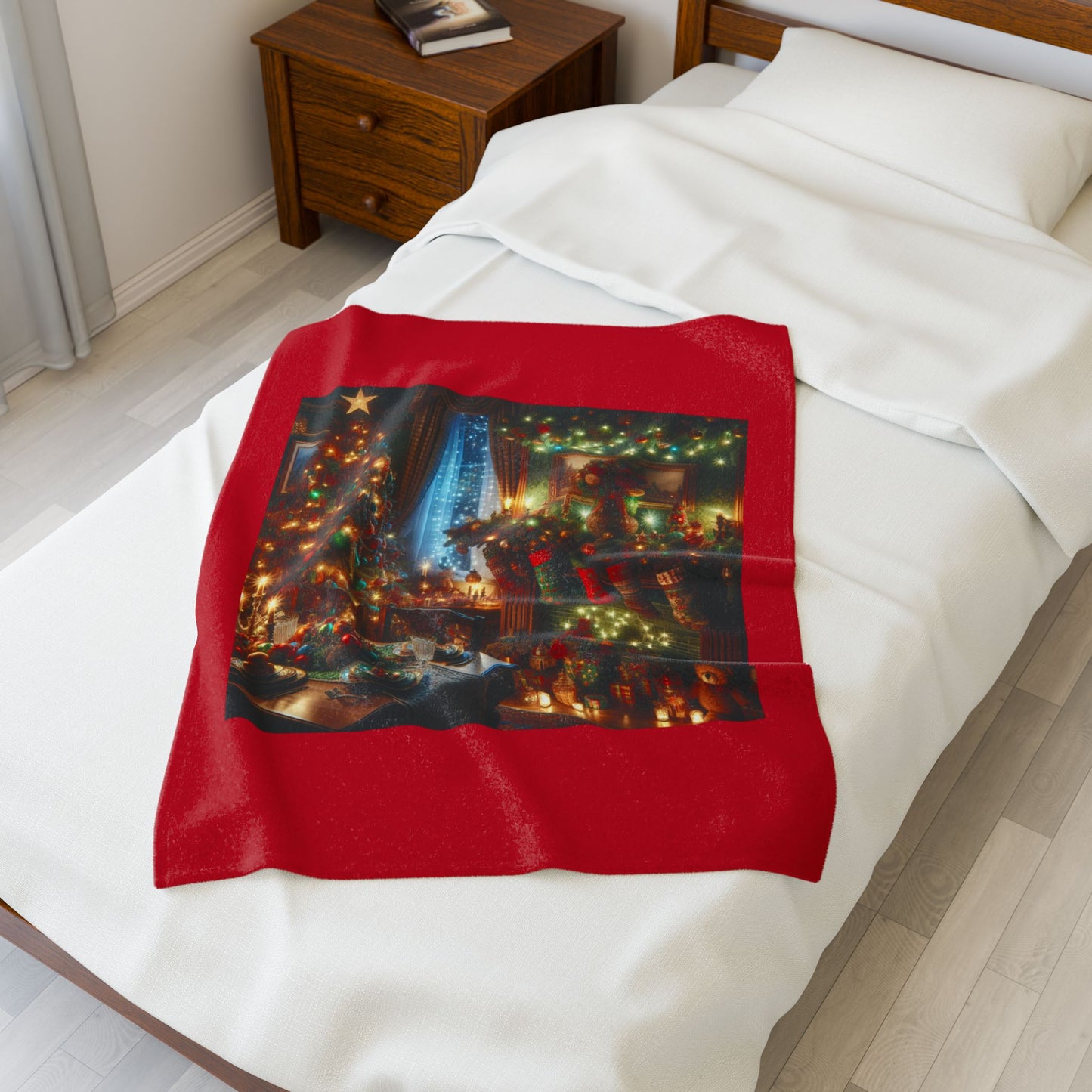 CHRISTMAS Velveteen Plush Blanket