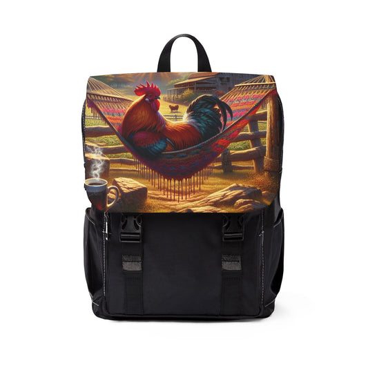 Unisex Casual Shoulder Backpack