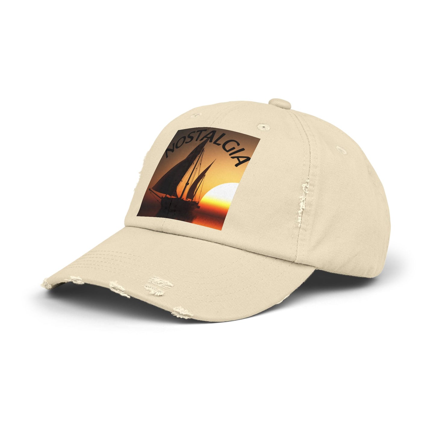 Unisex Distressed Cap