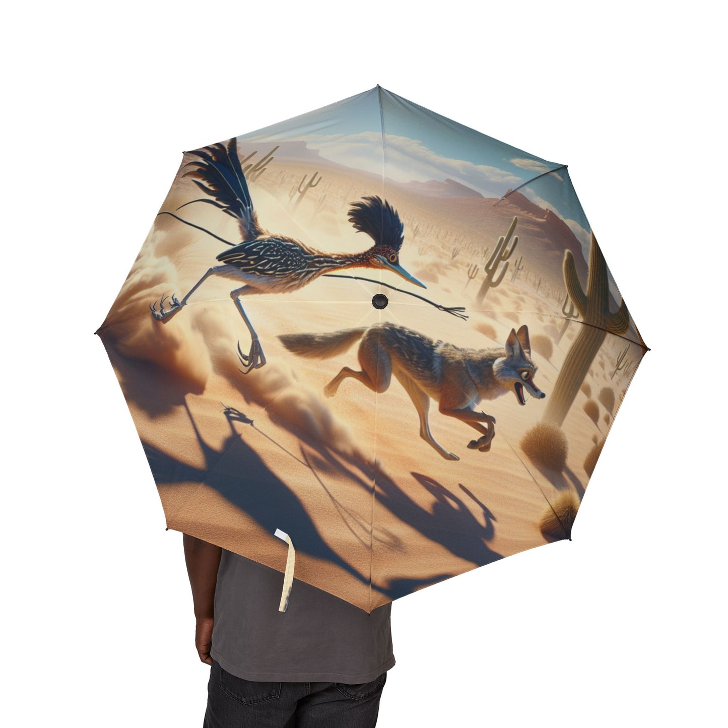 Semi-Automatic Foldable Umbrella