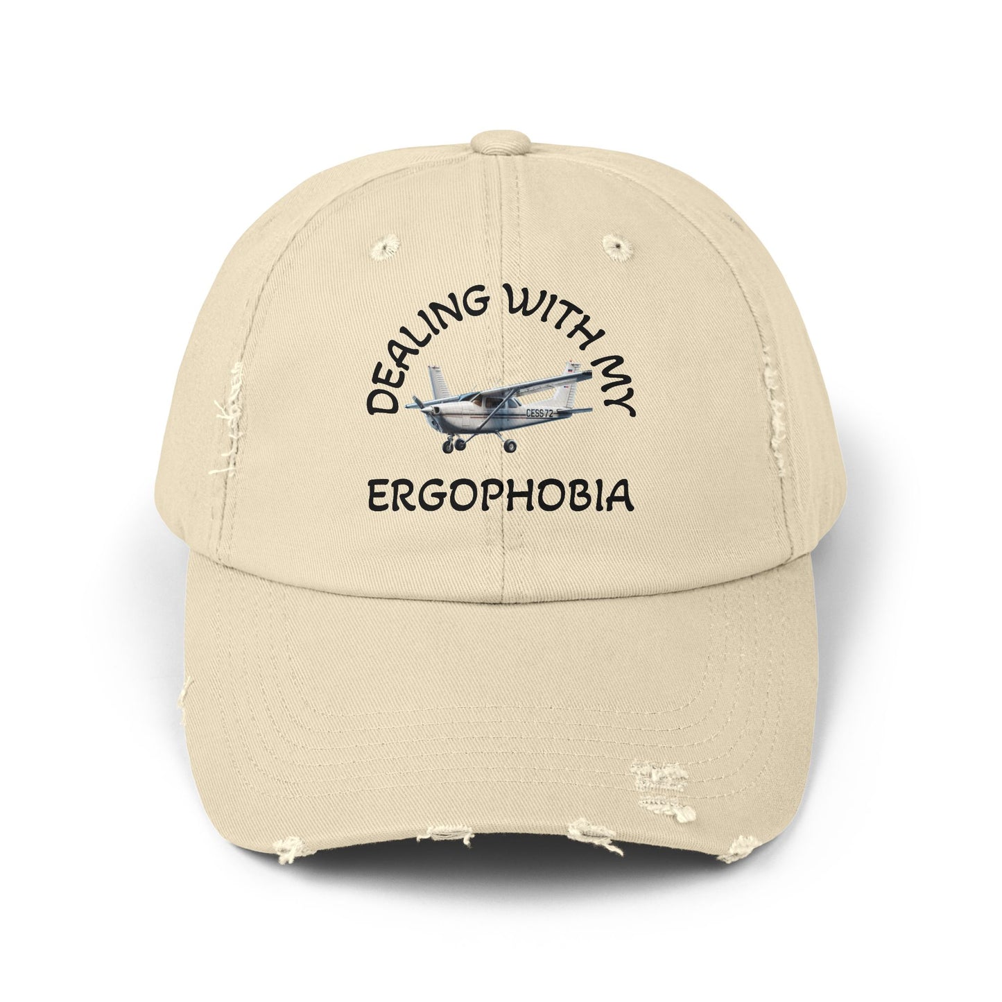 Unisex Distressed Cap