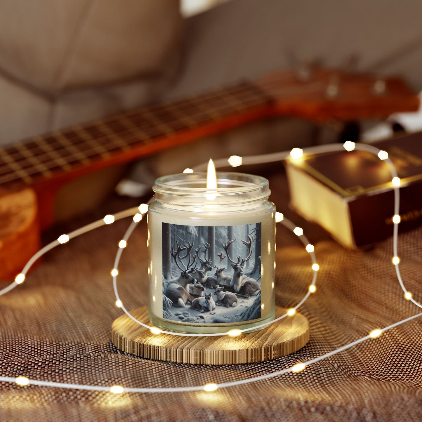 Scented Candles, Coconut Apricot Wax (4oz, 9oz)