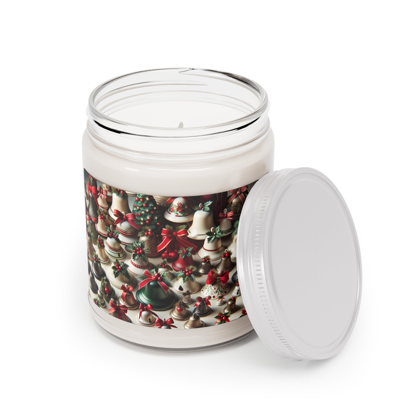 Scented Soy Candles with White Lid, 9oz