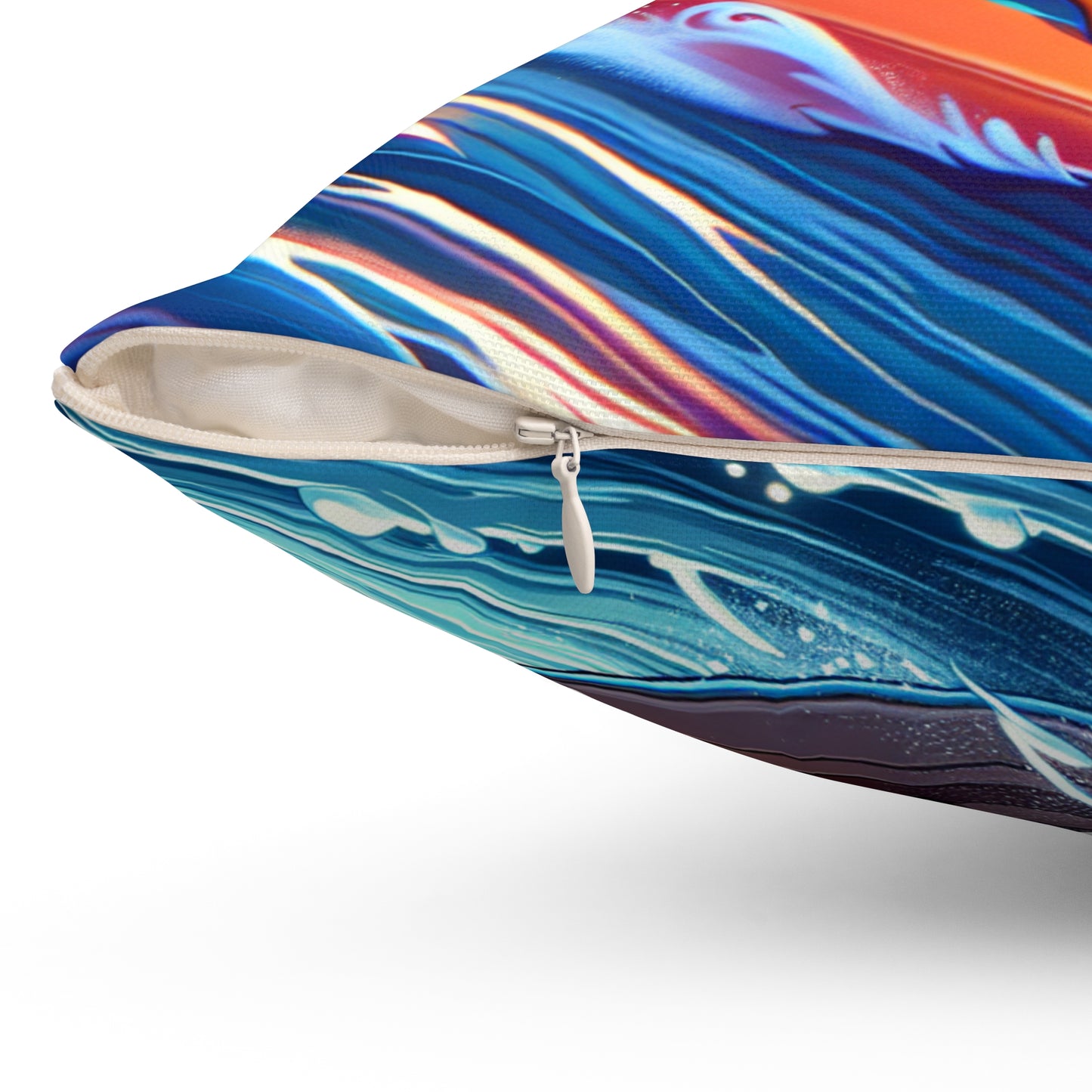 Spun Polyester Square Pillow
