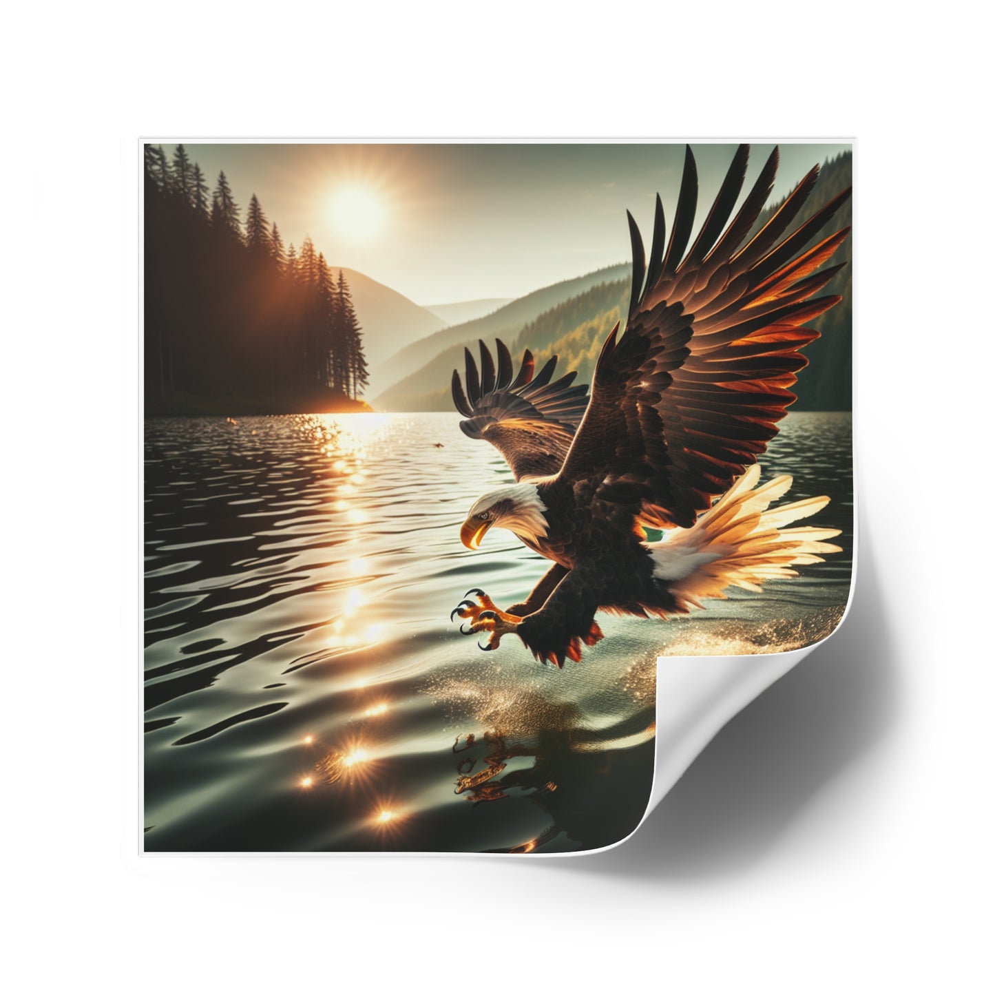 Square Stickers, Indoor\Outdoor