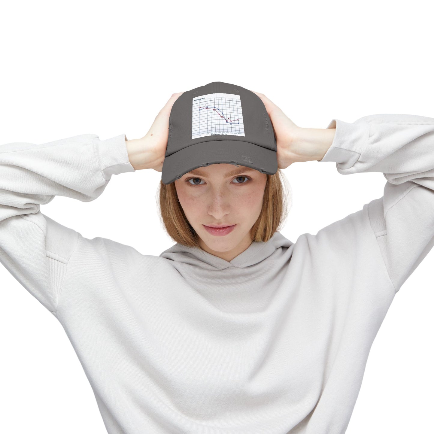 Unisex Distressed Cap