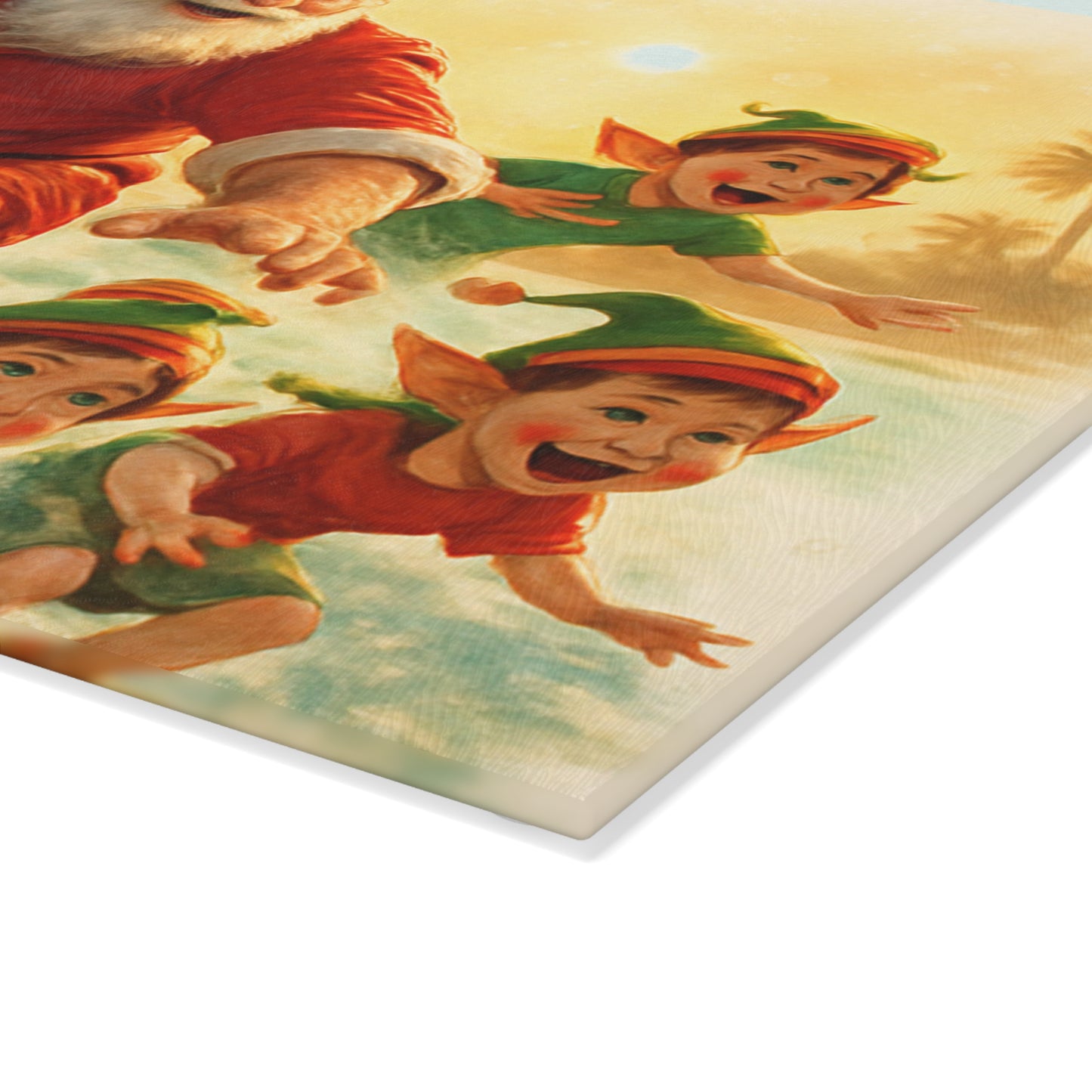 CHRISTMAS Glass Cutting Board