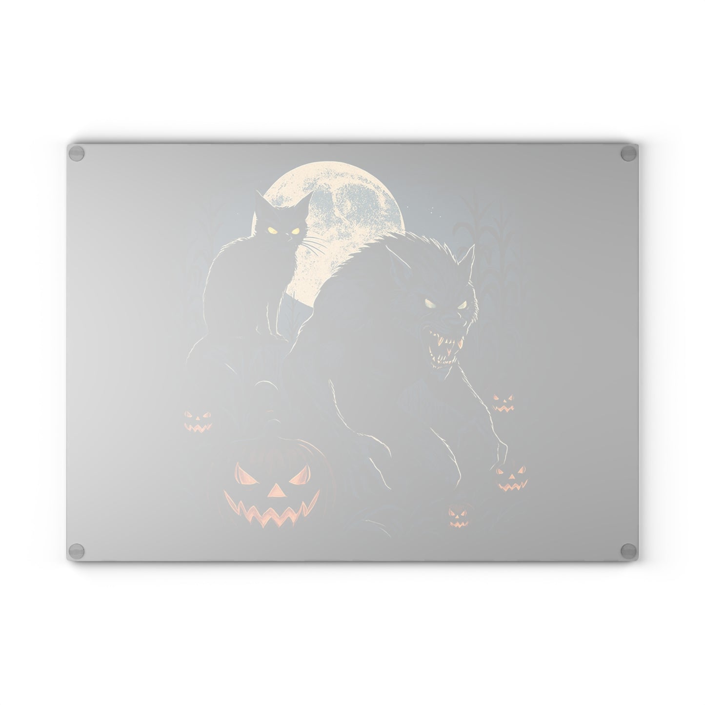 HALLOWEEN Glass Cutting Board