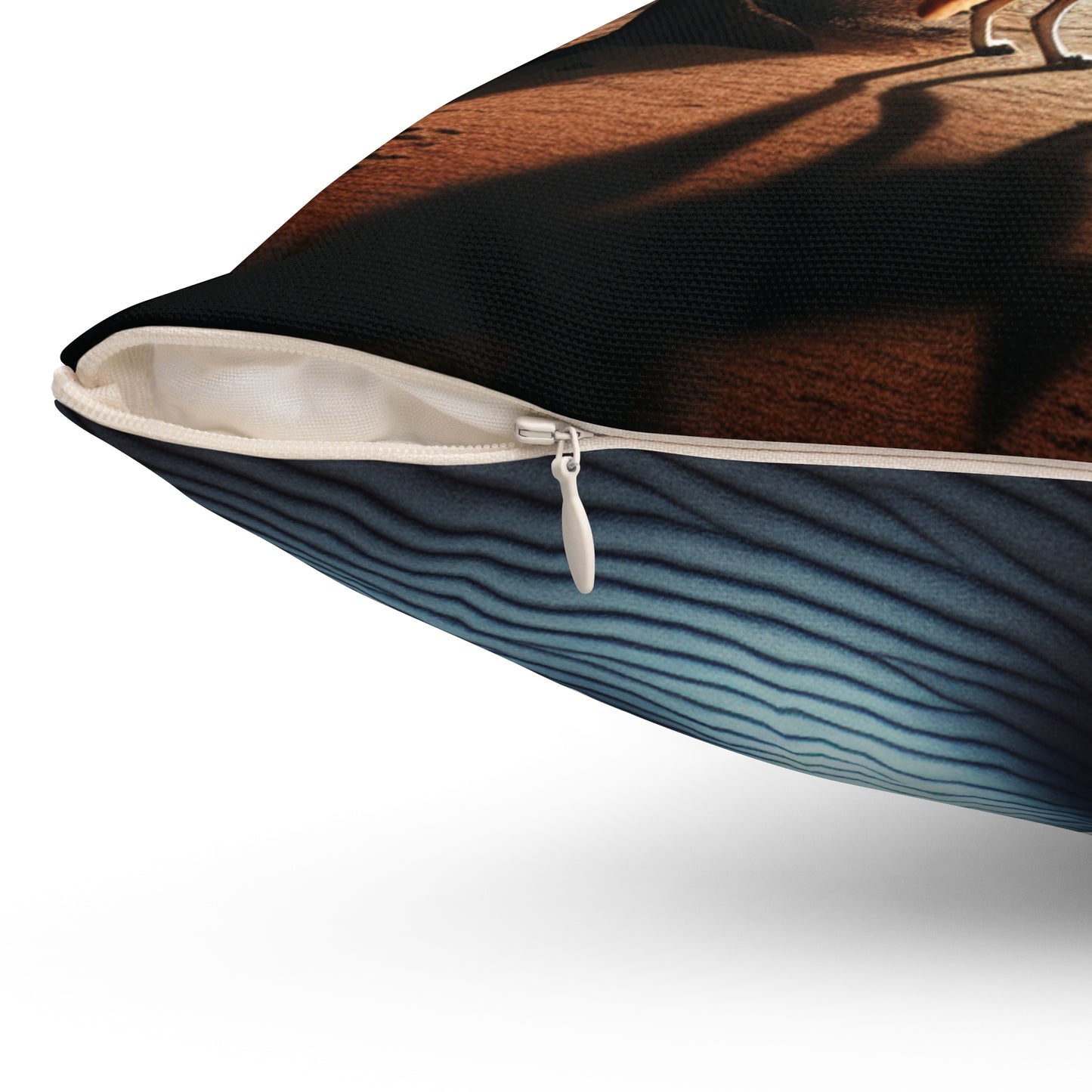 Spun Polyester Square Pillow