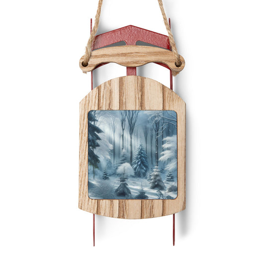 Sled Ornaments