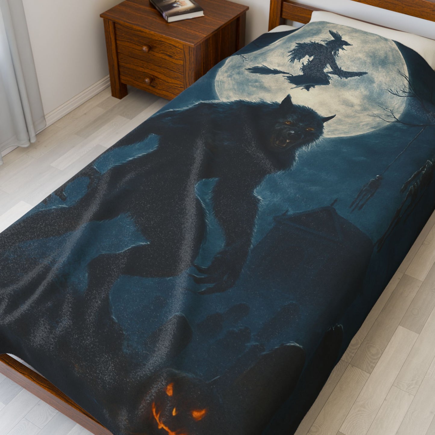 HALLOWEEN Velveteen Plush Blanket