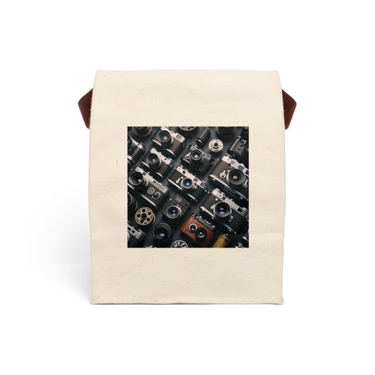 Canvas Lunch Bag With Strap
