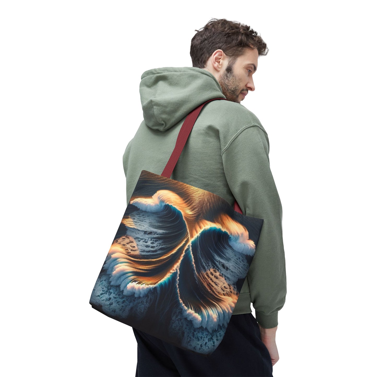 WAVES Tote Bag (AOP)