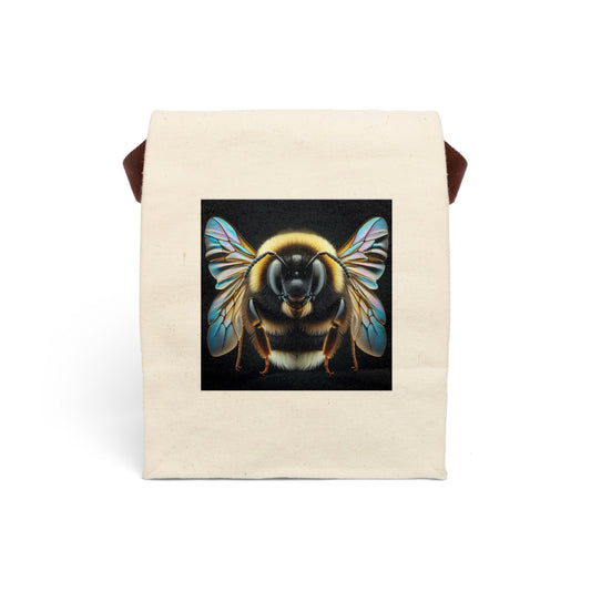Canvas Lunch Bag With Strap