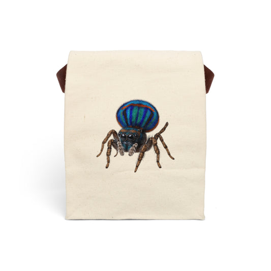 Canvas Lunch Bag With Strap