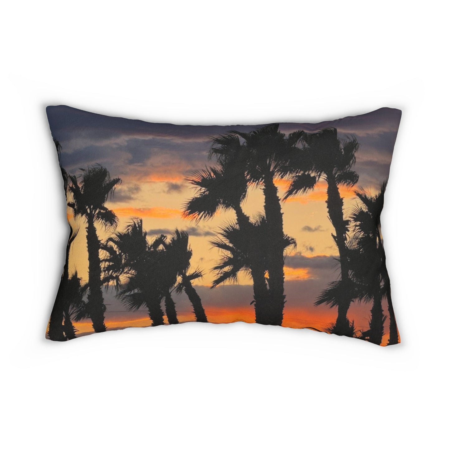 Spun Polyester Lumbar Pillow