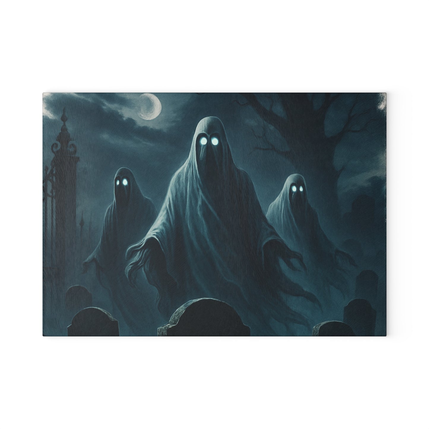 HALLOWEEN Glass Cutting Board