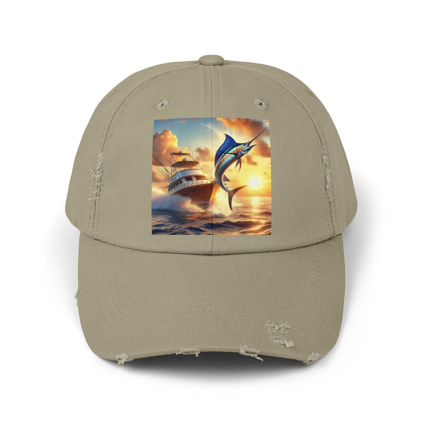 Unisex Distressed Cap