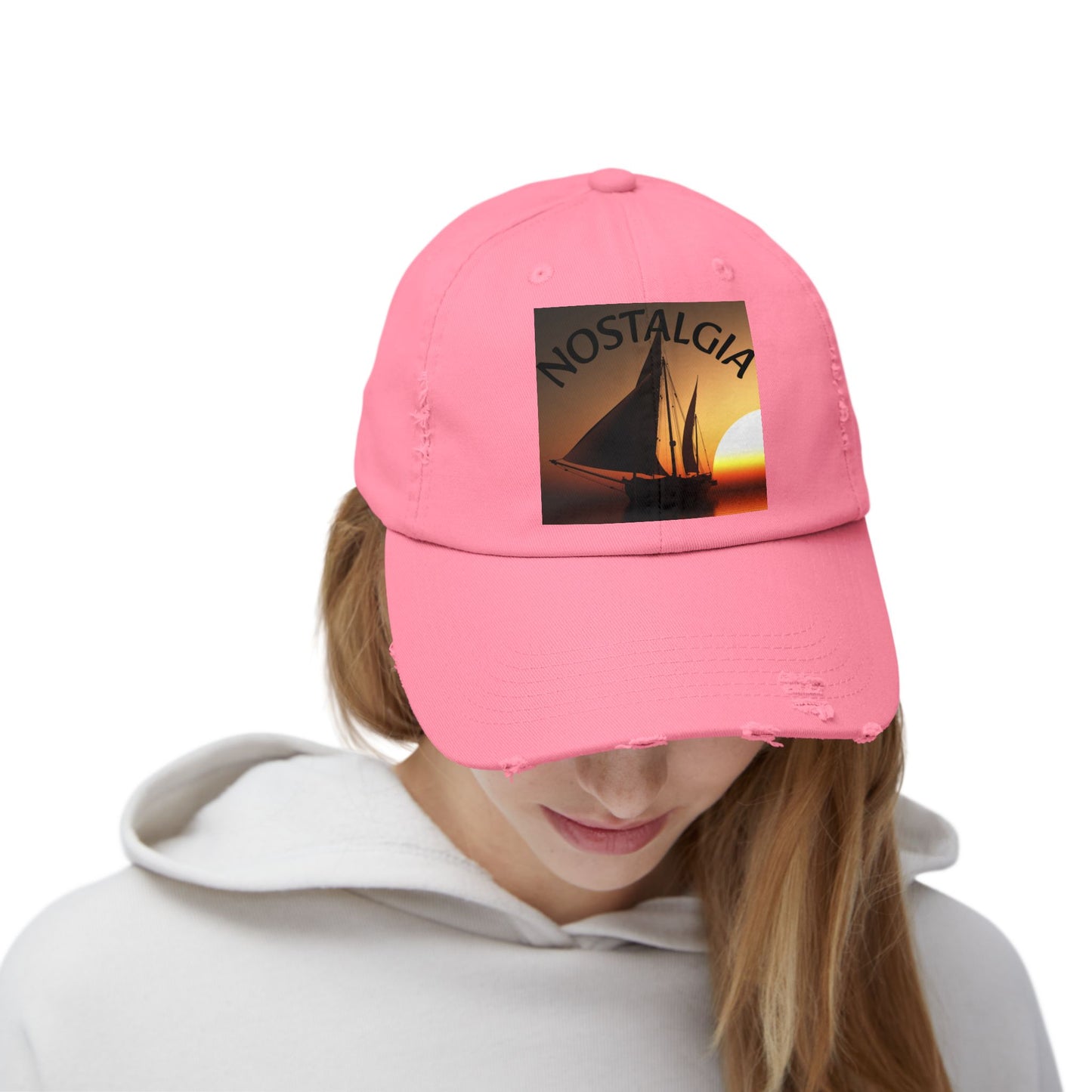 Unisex Distressed Cap