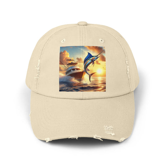 Unisex Distressed Cap