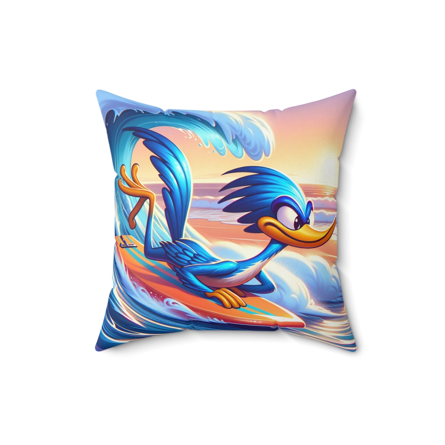 Spun Polyester Square Pillow
