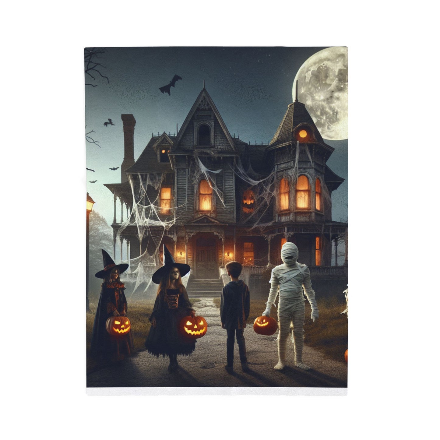 HALLOWEEN Velveteen Plush Blanket