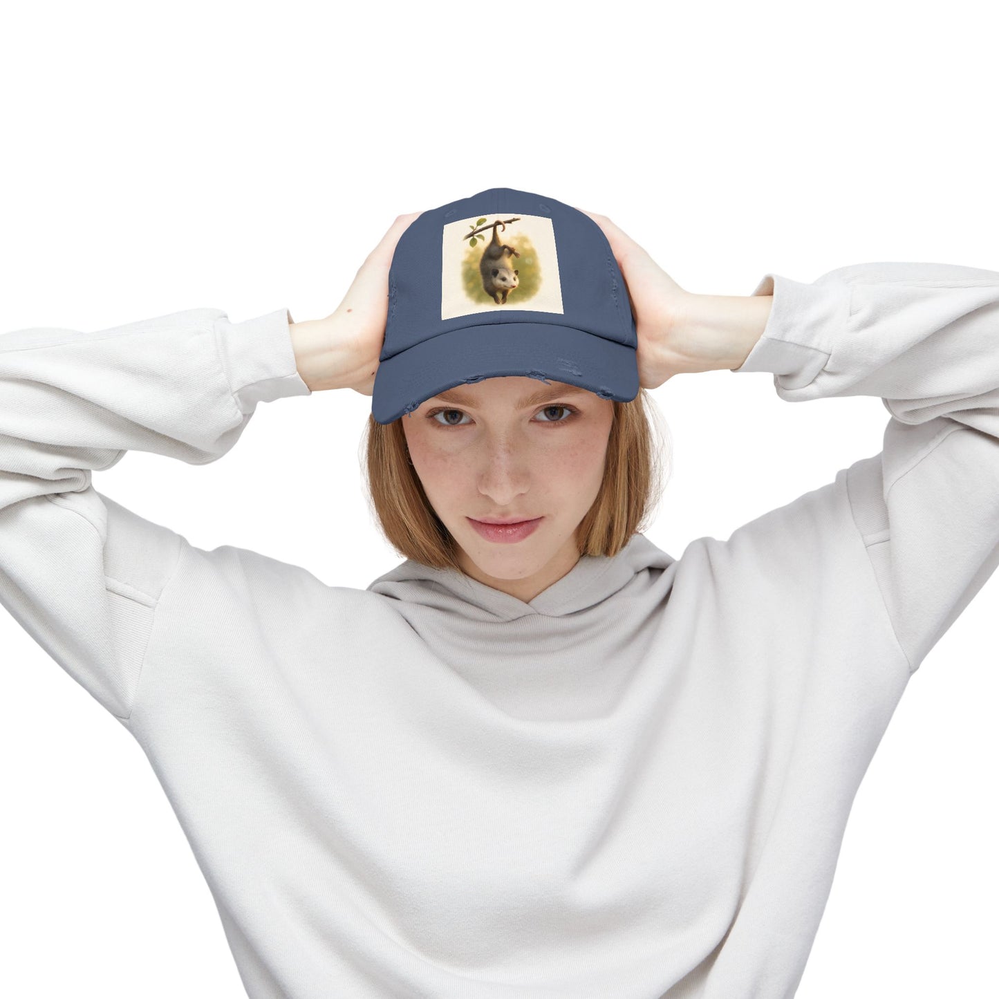 Unisex Distressed Cap