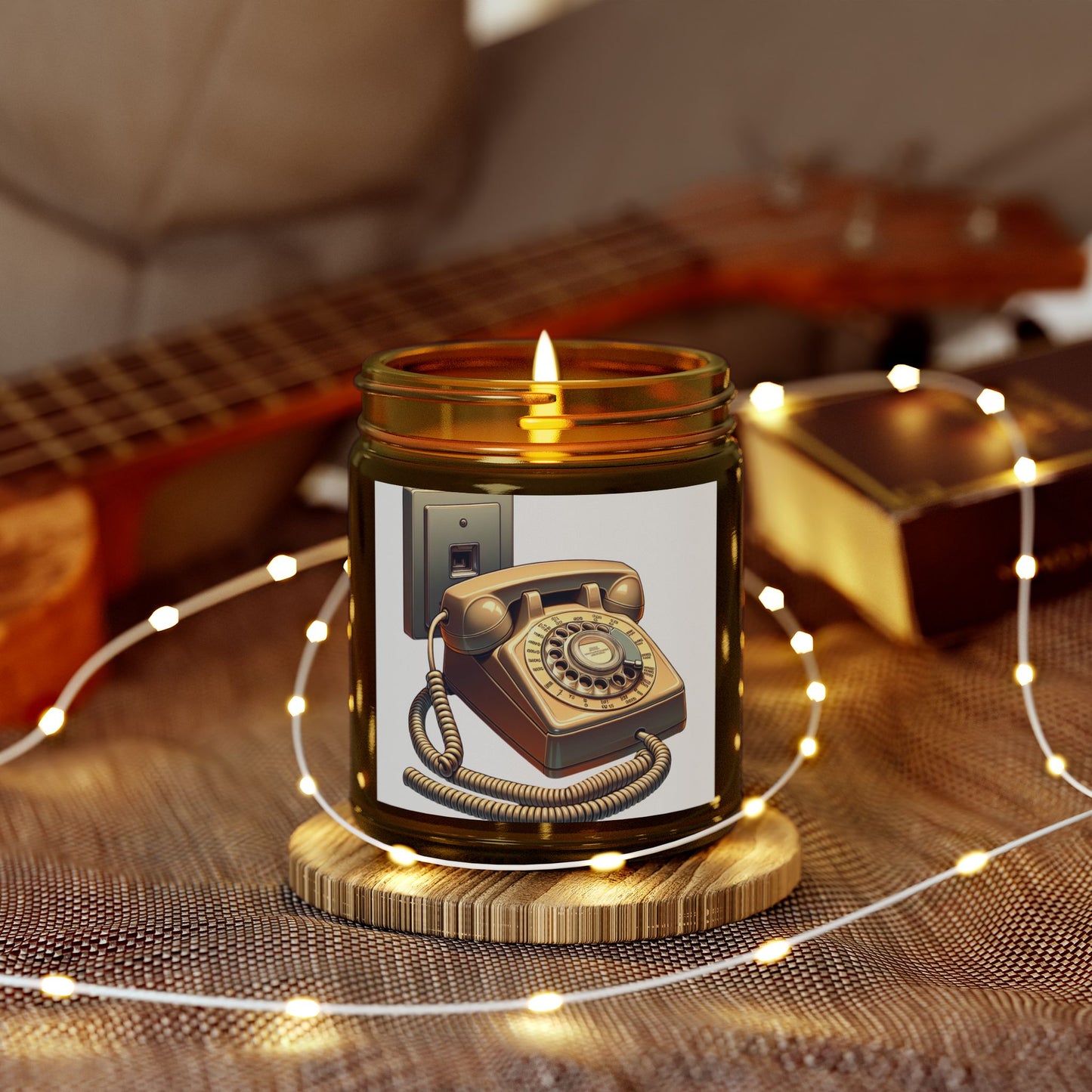 Scented Candles, Coconut Apricot Wax (4oz, 9oz)