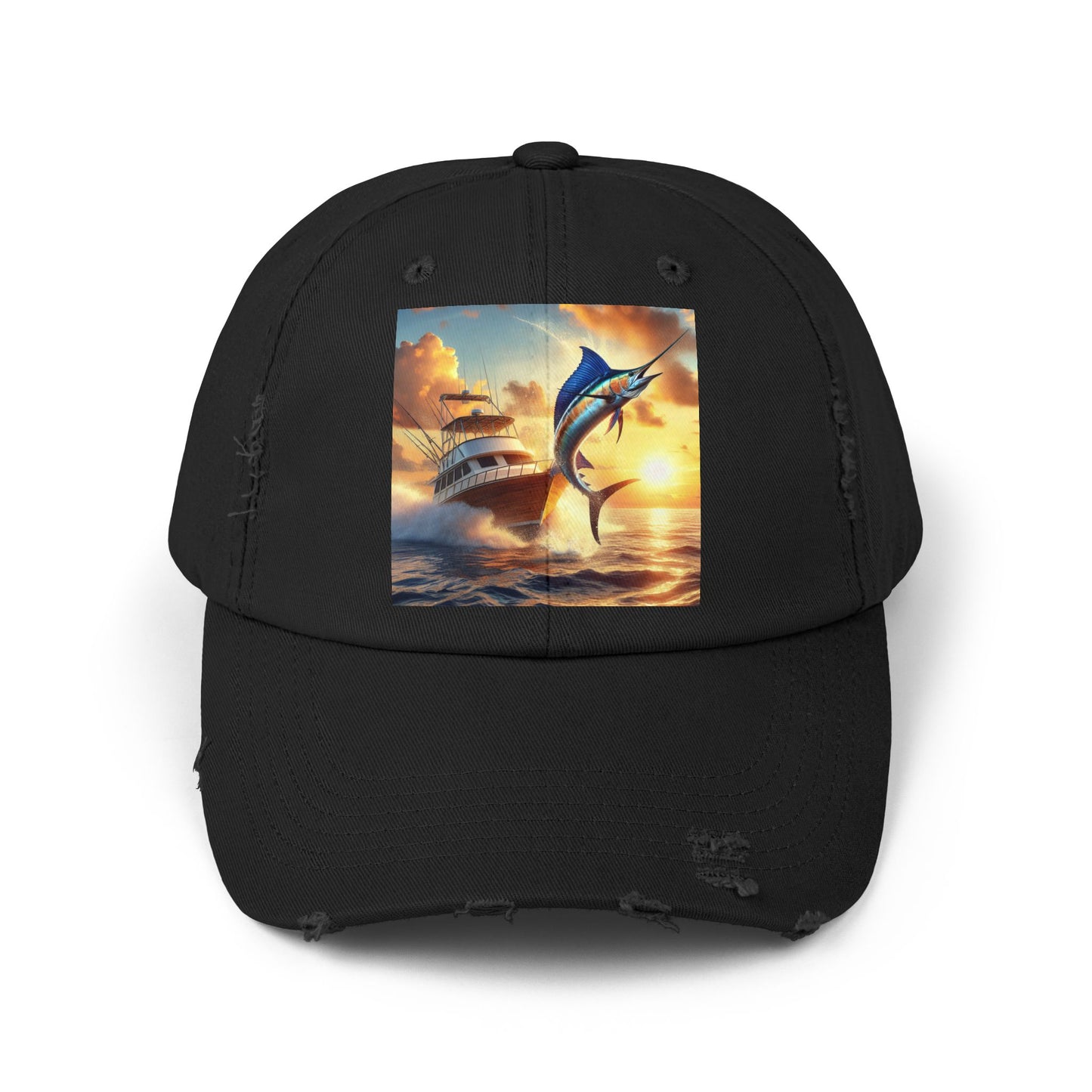 Unisex Distressed Cap