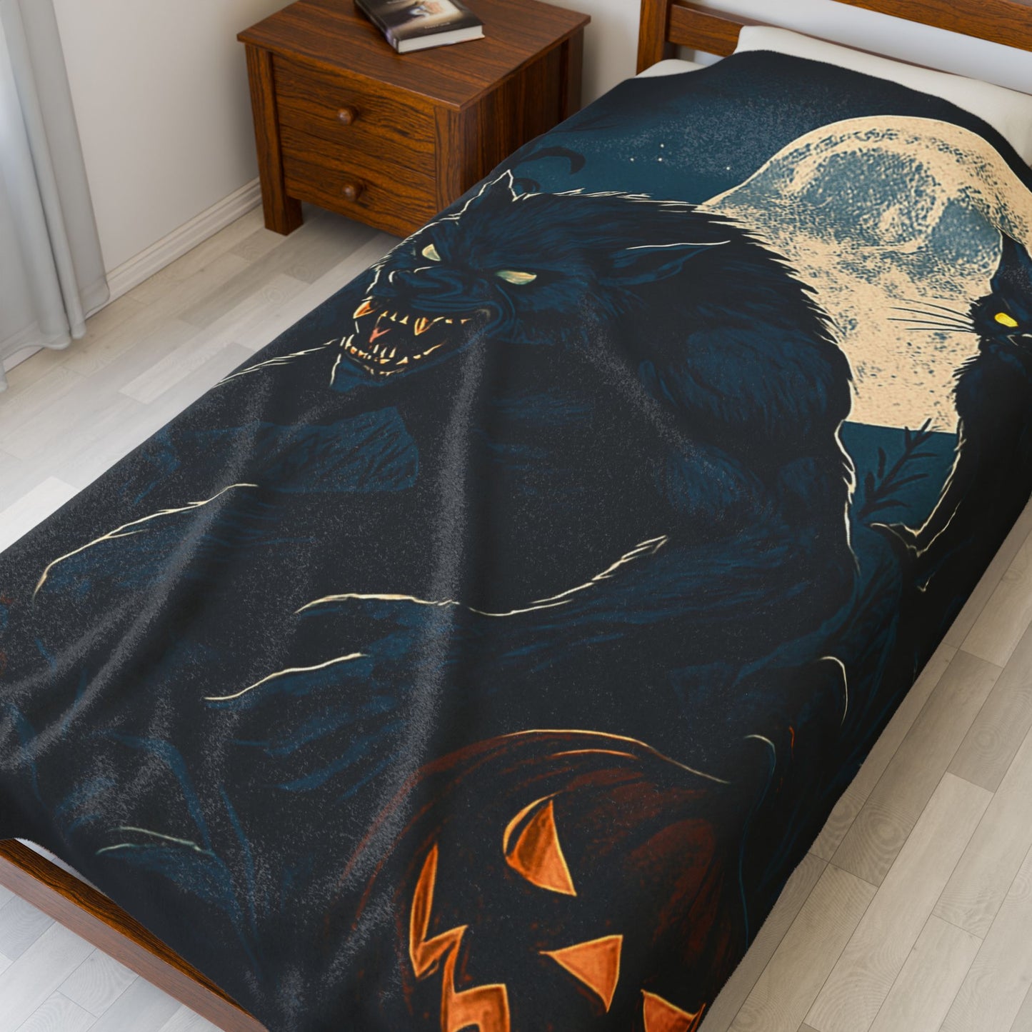 HALLOWEEN Velveteen Plush Blanket