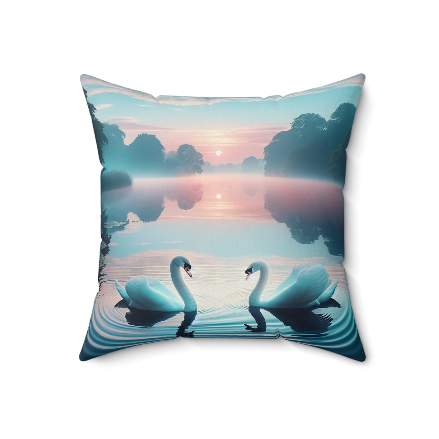Spun Polyester Square Pillow