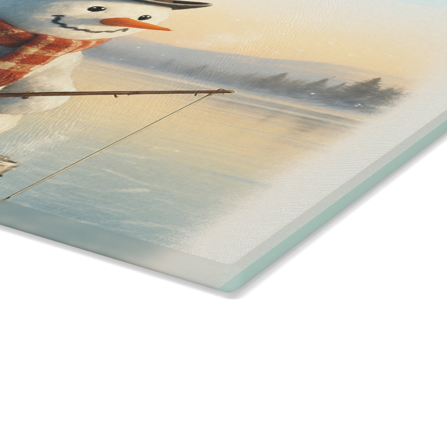 CHRISTMAS Glass Cutting Board