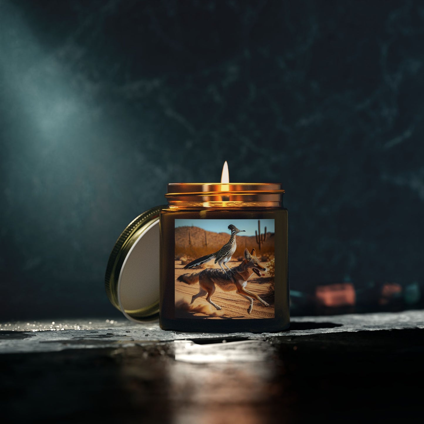 Scented Candles, Coconut Apricot Wax (4oz, 9oz)