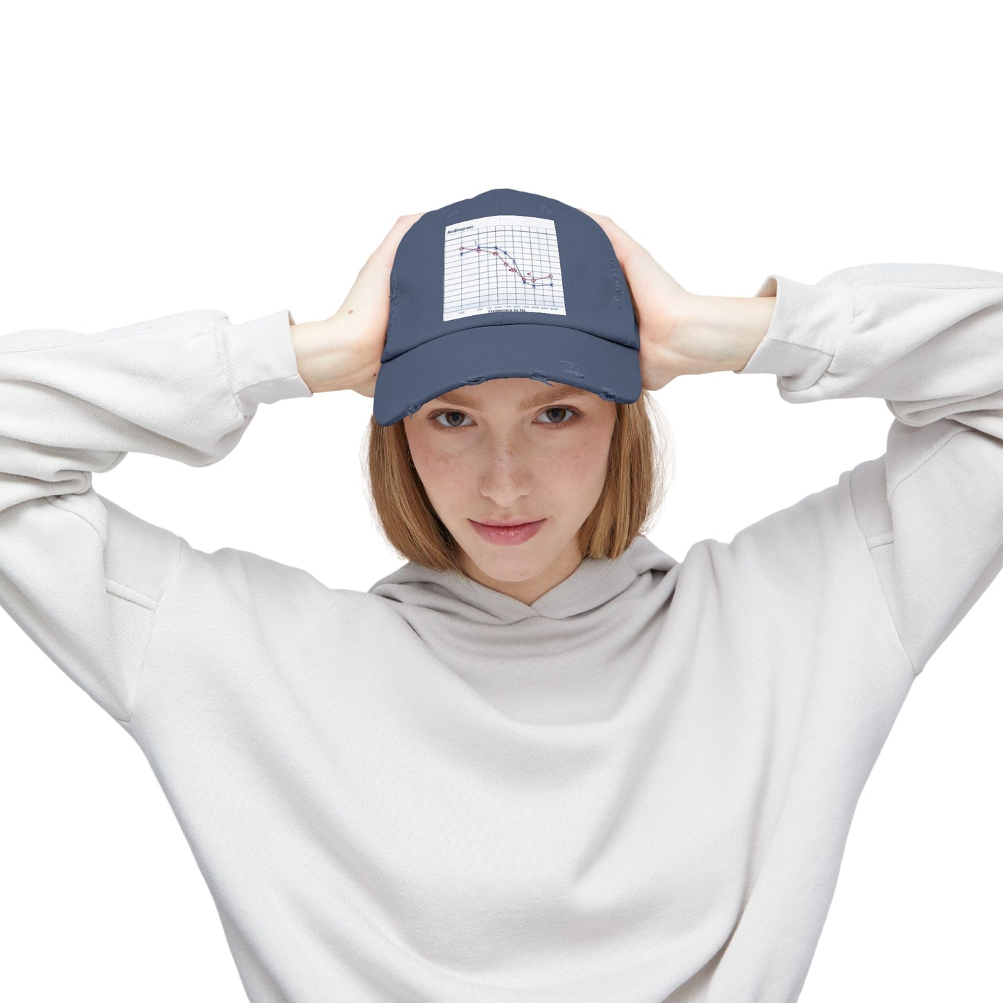 Unisex Distressed Cap