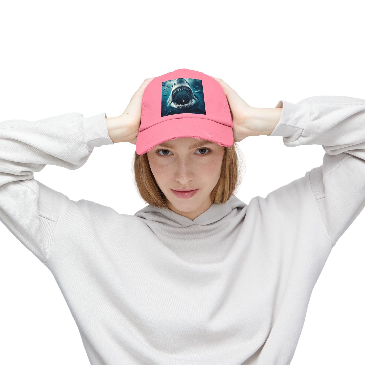 Unisex Distressed Cap