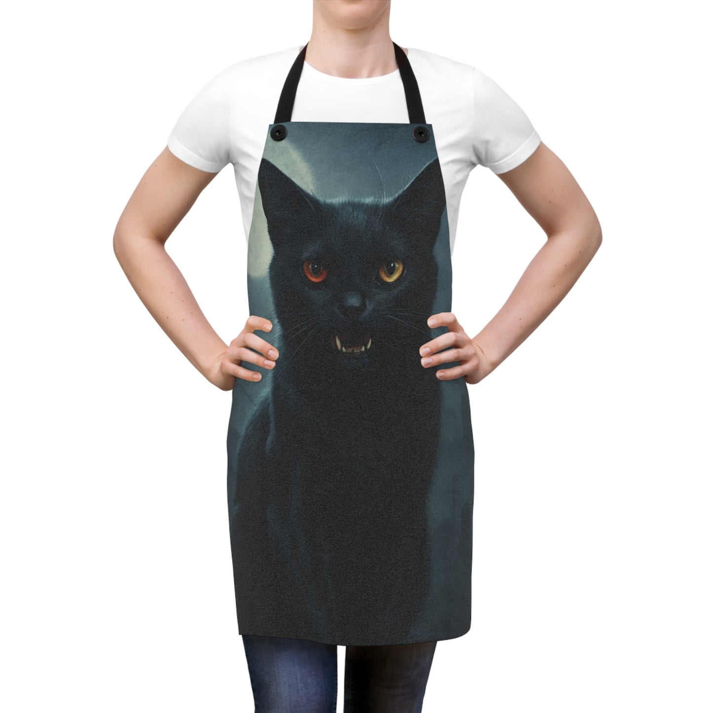 HALLOWEEN (BLACK CAT) Apron (AOP)
